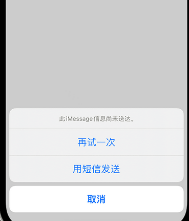 岳池apple维修iPhone上无法正常发送iMessage信息